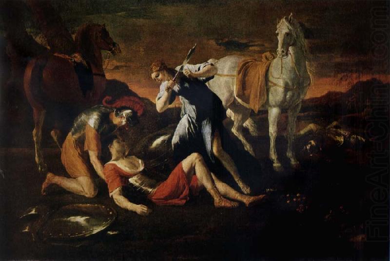 Tanecred and Erminia, POUSSIN, Nicolas